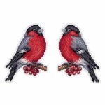 (image for) Bird Of Winter Plastic Canvas Kit